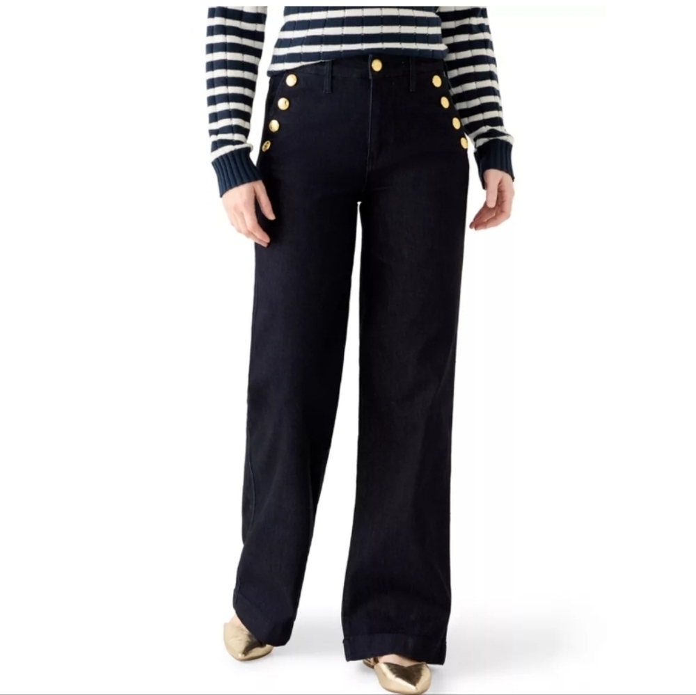 Crown& Ivy Wide Leg Jeans
